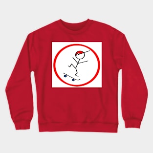 Sticky Sk8ters Ollie Boy Crewneck Sweatshirt